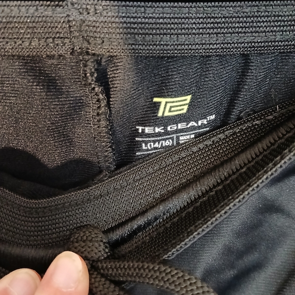 Tek Gear Black Kids' Sweatpants - Picture 2 of 2